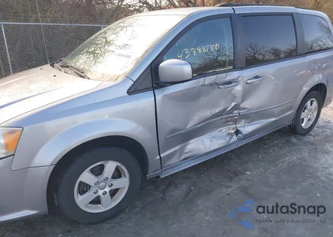 2013 Dodge Grand Caravan Sxt из США, поврежденный, VIN 2C4RDGCG4DR553534